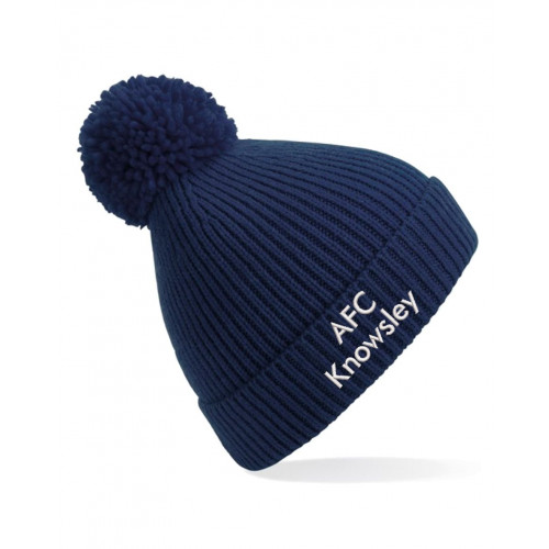 AFC Knowsley Bobble Hat Navy