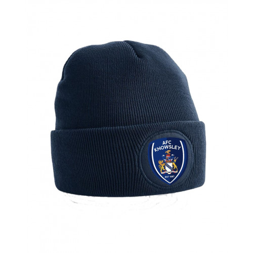 AFC Knowsley Turn Up Beanie Navy