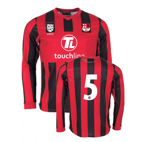 Appleton AFC Long Sleeve Playing Shirt Red/Black Size 116