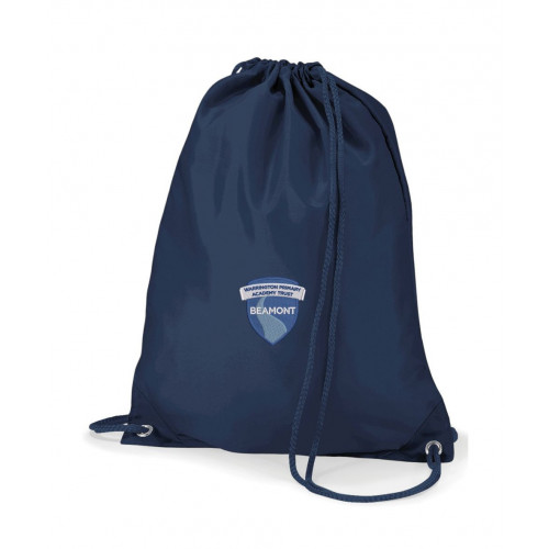 Beamont School PE Bag Navy - Optional