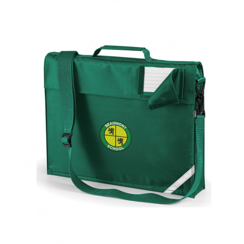 Beaumont Primary School Book Bag Bottle Green