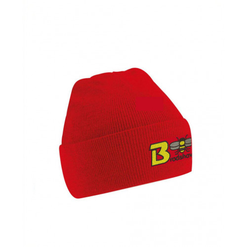 Bradshaw Primary Red Knitted Hat