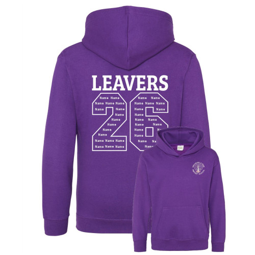 Brookfield Park School Year 6 Leavers Hoodie - Over Head