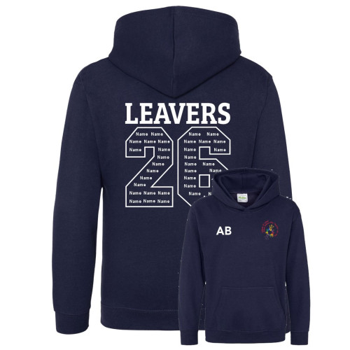 Callands Primary School Leavers Hoodie Oxford Navy Age 9/11