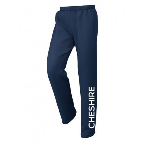 Cheshire County Netball Unisex Tracksuit Bottoms Navy Size Small