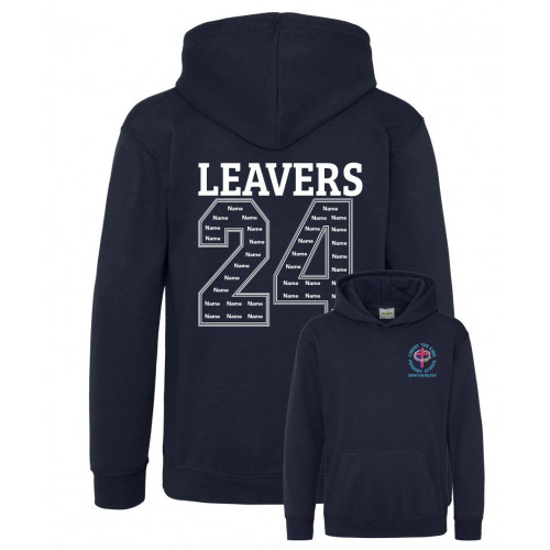 Christ The King School Leavers Hoodie French Navy Age 9/11
