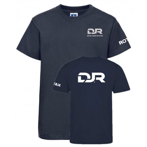 Dean Jukes Racing Kids Cotton T-Shirt Navy Age 3/4