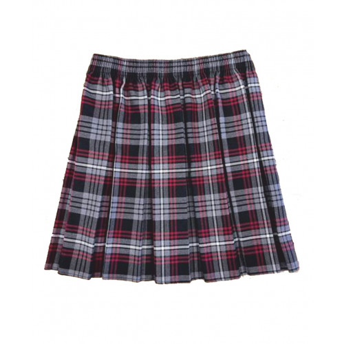 Great Sankey Primary Tartan Skirt Black/Red/White Age 4/5
