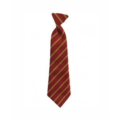 Great Sankey Primary Red/Gold Single Stripe Tie - Standard 39"