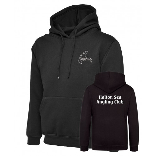 Halton Sea Angling Club Hoodie Black Size XSmall