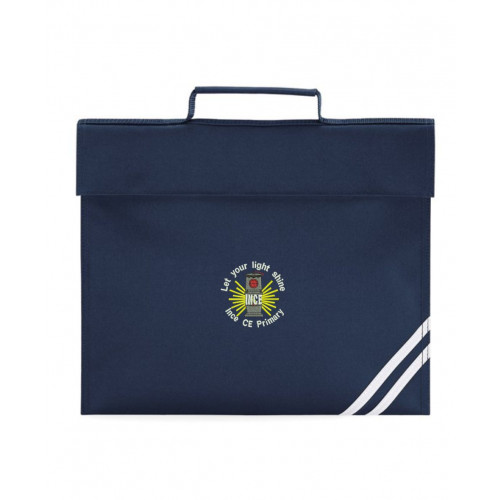 Ince CE Primary School Book Bag Navy