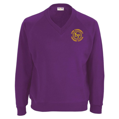Lyme CP School V/Neck Sweatshirt