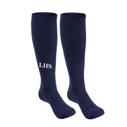 Lymm High School Unisex PE Socks Navy Size Kids Small 12-3