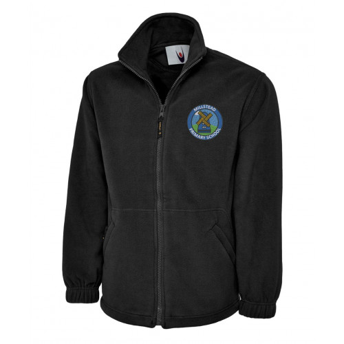 Millstead School Staff Fleece Black Size XSmall