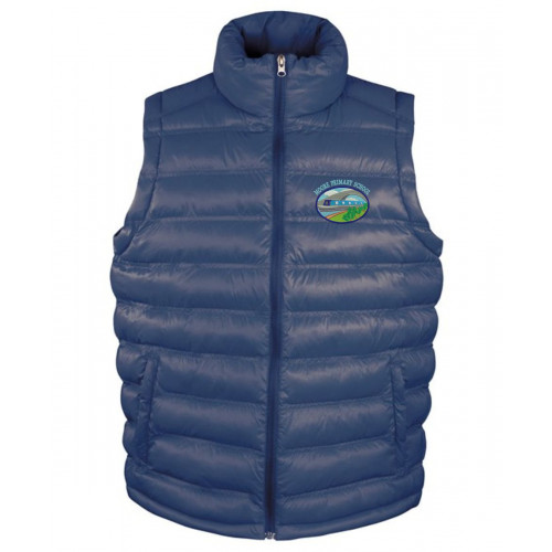 Moore Primary Staff Padded Gilet - Mens Navy Size Small