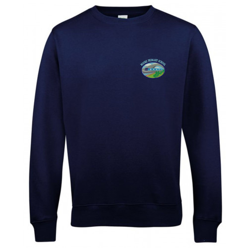 Moore Primary Staff Sweatshirt - Unisex Navy Size XSmall