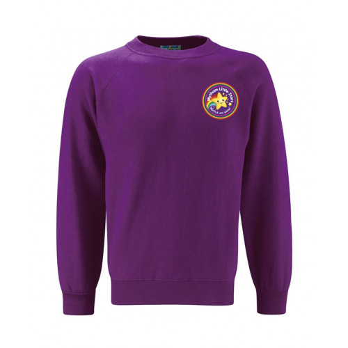 Mytham Little Stars Round Neck Sweatshirt Purple Age 2