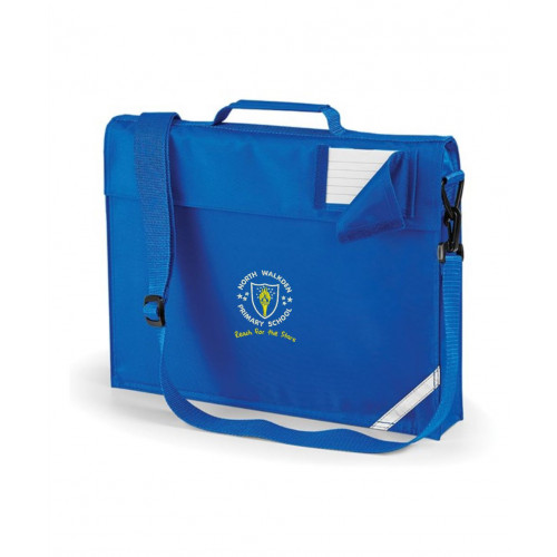 North Walkden School Royal Book Bag with Shoulder Strap