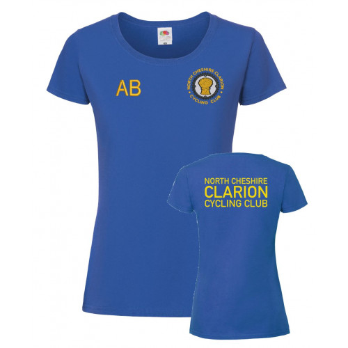 North Cheshire Clarion Women's T-Shirt Royal Size XSmall