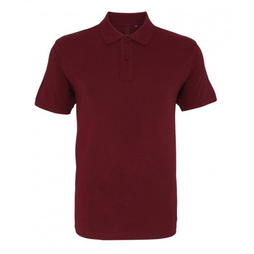 Oughtrington School Polo Shirt Burgundy Age 3/4 - No Logo