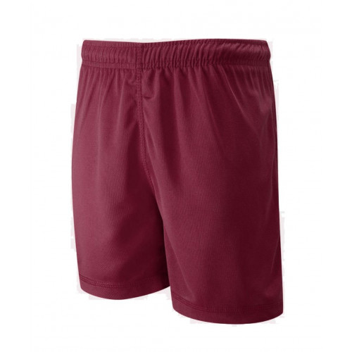 Oughtrington School PE Shorts Burgundy Size 22" (Age 2/3)