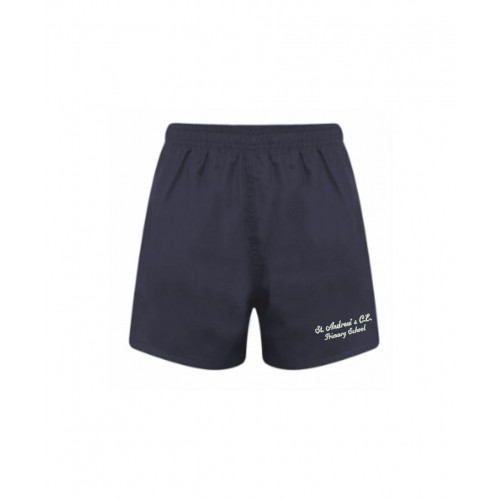 St Andrews Boothstown School PE Shorts Navy Size 20/22"