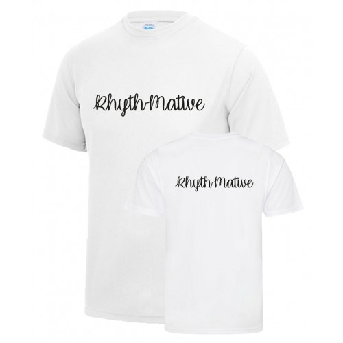 Rhythmative Dance Cool T-Shirt White Age 3/4