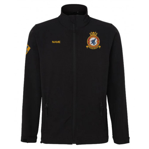 Royal Air Force Air Cadets 70 Squadron Softshell Jacket Black Size Small