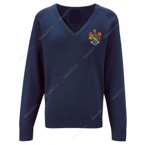 Sir Thomas Boteler Unisex Jumper - Navy