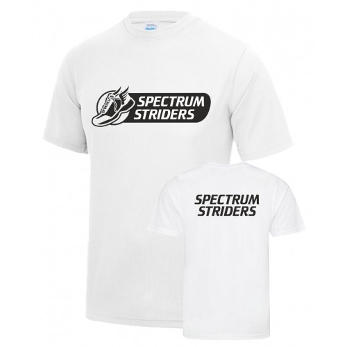 Spectrum Striders T-Shirt White Size XS