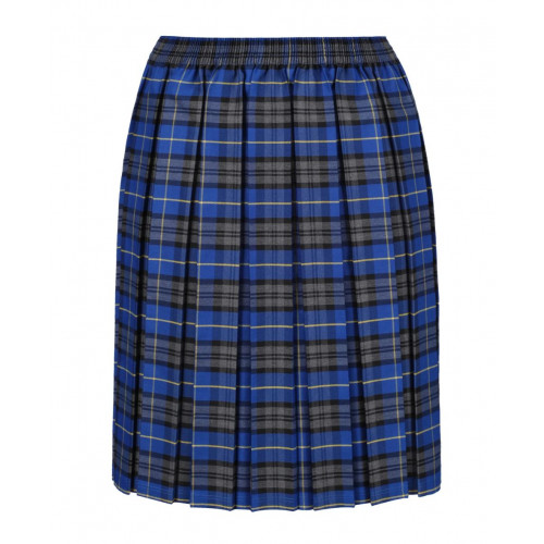 St Johns Skelmersdale Tartan Skirt Royal Age 3/4