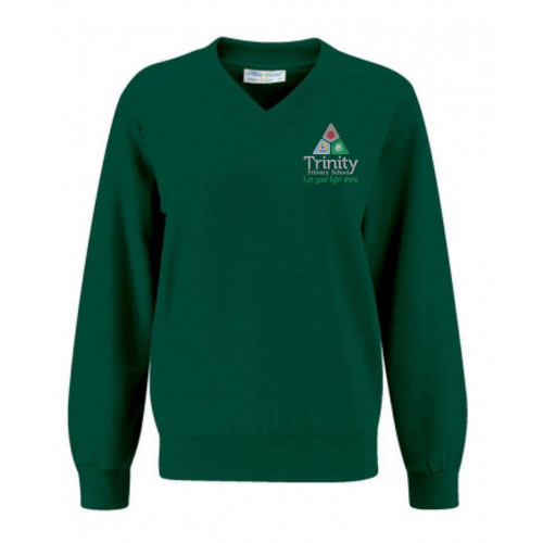 Trinity School V/Neck Sweatshirt Bottle Age 3/4
