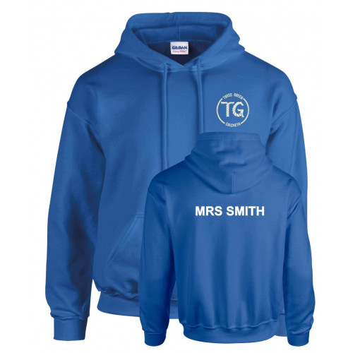 Twiss Green School Staff Hoodie Royal Size Small