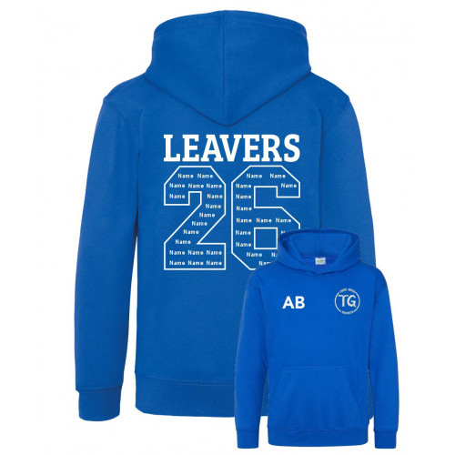 Twiss Green School Leavers Hoodie 2026 Royal Age 9/11