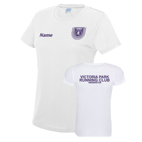 Victoria Park Running Club Ladies T-Shirt White Size X Small